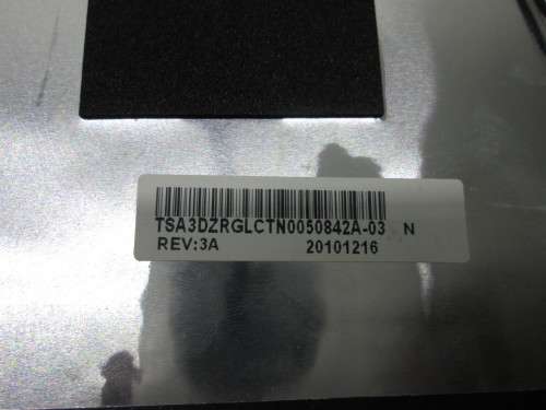 ACER EMACHINES E732Z SERIES GENUINE TOP LID COVER TDS3DZRGLCTN0050842A
